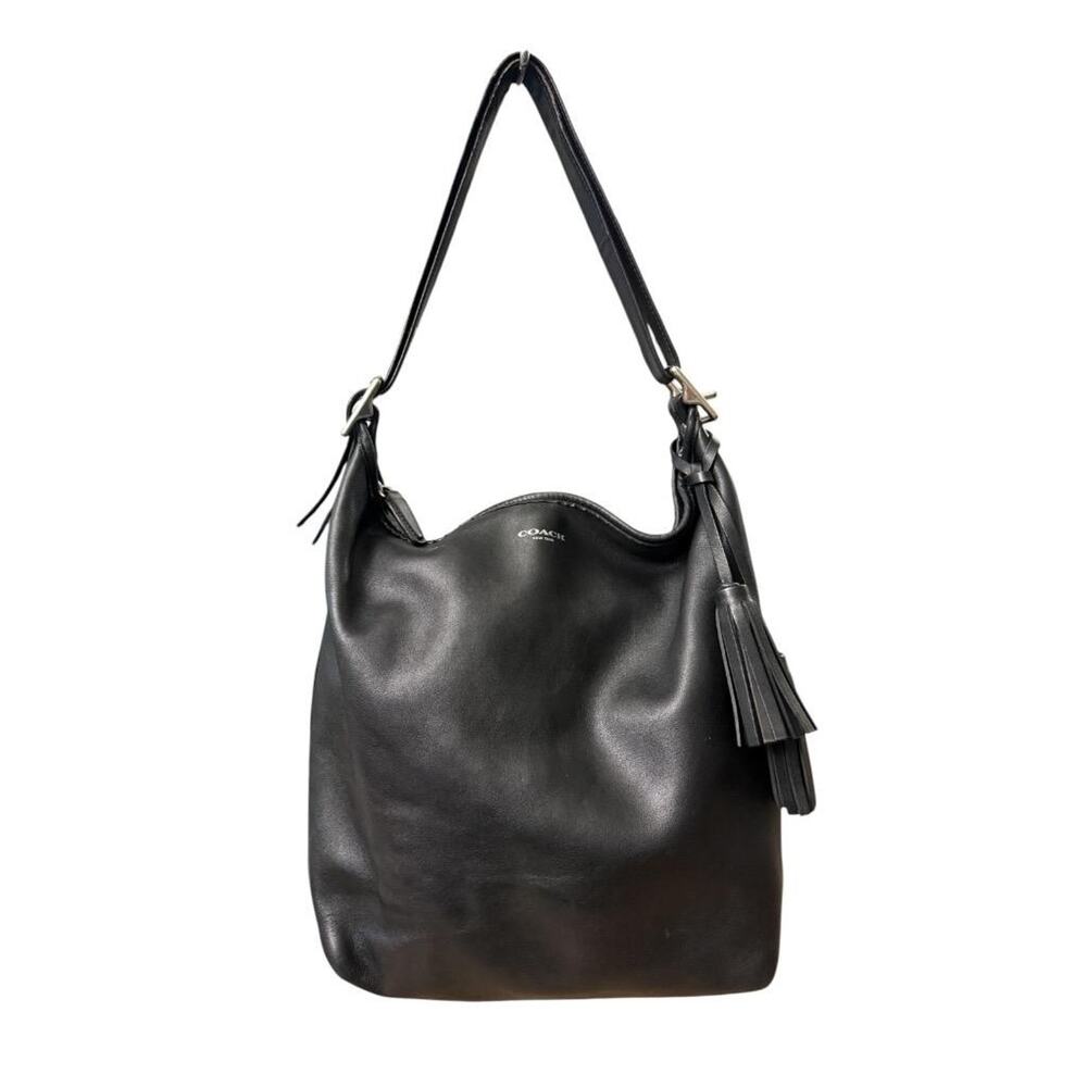 Vintage Coach 19893 Legacy Hobo XL Shoulder Bag Black Leather